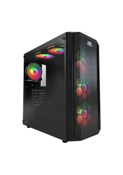 Powerboost X58Rgb-650W 80+ Usb 3.0 Mesh 6 X Rgb Fanlı Gaming Kas