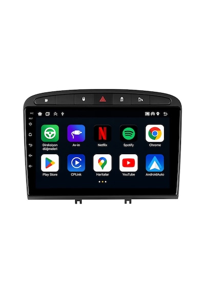 Peugeot Rcz 2011-2015 Android Multimedya Carplay Android Auto Navigasyon 8gb Ram 128gb Pro 9"