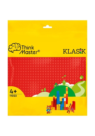 Thinkmaster 11030 Classic Kırmızı Plaka Zemin - Classic Kırmızı Zemin 11030 - 25cmx25cm Ebatlarında 1