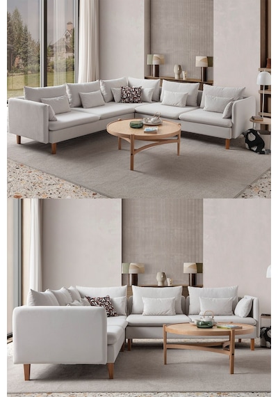 Flexy L Köşe Takımı Krem