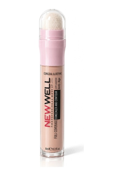 Full Coverage Concealer & Contour Sünger Uçlu Kapatıcı & Kontür 01 6 Ml Pink