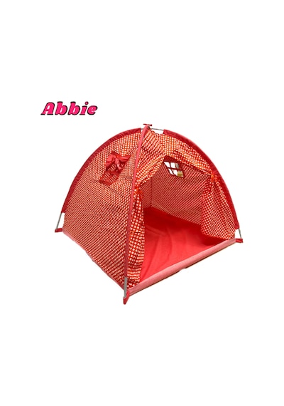 Abbie Eko Puantiyeli Oyun Çadırı Bzi Kırmızı