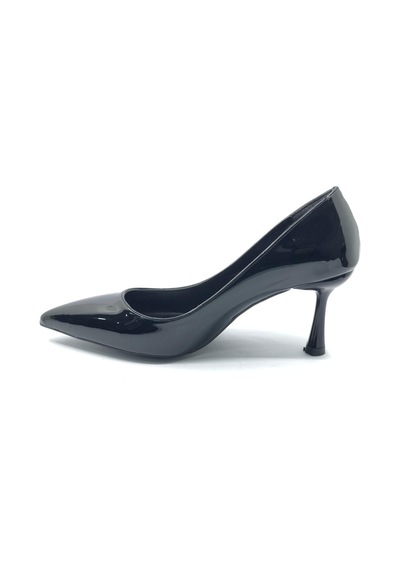 Feles 7 Cm Topuklu Stiletto Kadın Ayakkabı Siyah