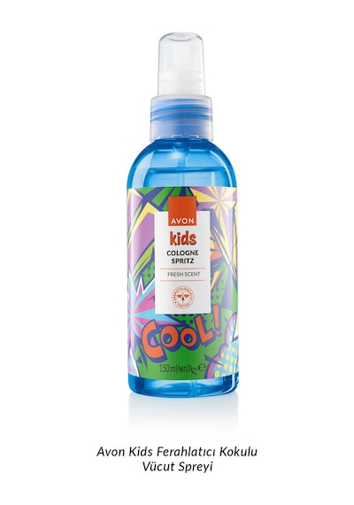 Avon Cool Çocuk Parfüm EDC 150 ML + Saç Jölesi 50 ML + Saç ve Vücut Şampuanı 200 ML