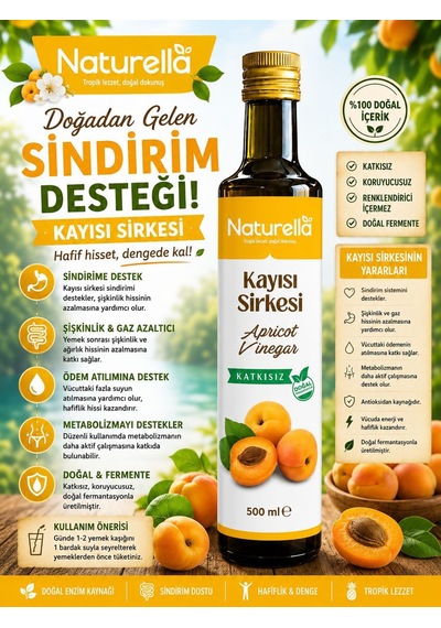 Naturella Kayısı Sirkesi