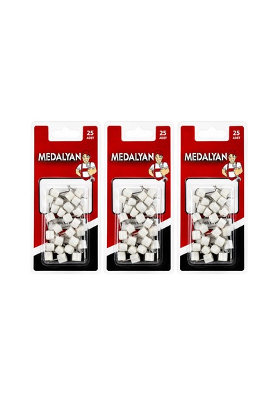 300 Adet Çivili Raf Pimi 12x25pcs 5570 Çok Renkli