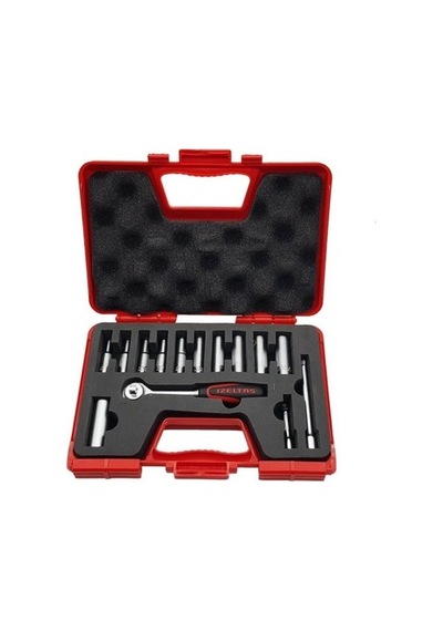 Derin Lokma Anahtar Takımı 1/4" 14 Parça İle Dayanıklı