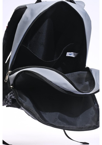 U.S. Polo Assn. Plçan23225 Unisex Sırt Çantası Gri - Siyah