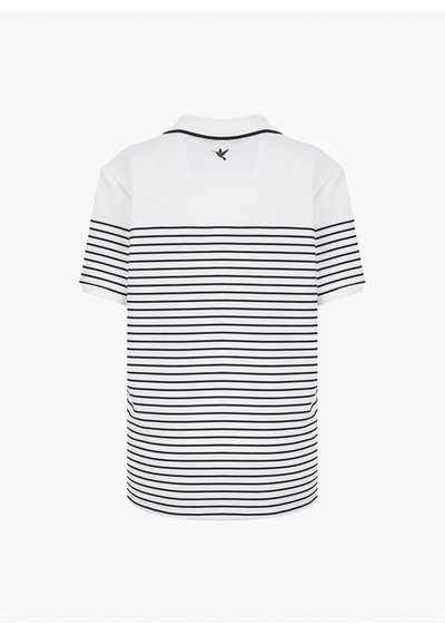 Fabrika Beyaz Erkek Slim Fit Polo T-shirt Porter N