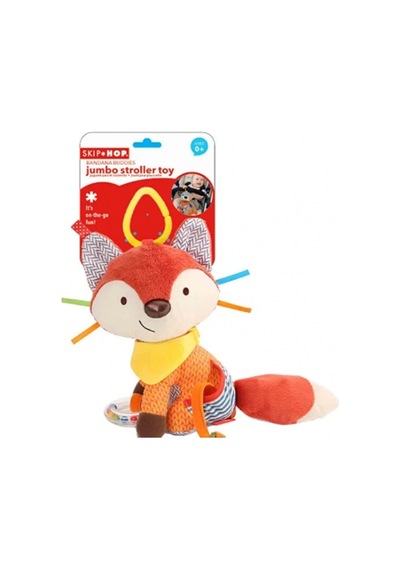 Skip Hop Bandana Buddies Peluş Aktivite Oyuncağı Tilki Çok Renkli