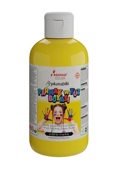 Sarı Parmak Boyası 250gr Diğer