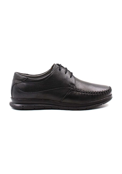 Fast Step Hakiki Deri Erkek Casual Ayakkabı 161ma126 Siyah