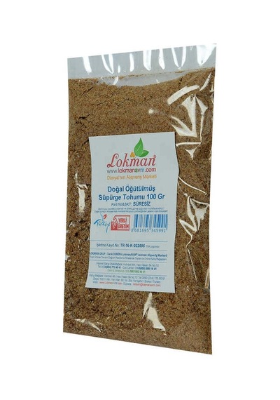 Süpürge U Doğal Öğütülmüş 100 Gr Paket