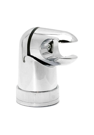 L Tip Duş Askı Aparatı Hareketli Mafsalı Banyo Duşakabin Duş Başlığı Asma Aparatı Gri Metal Diğer