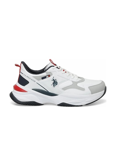U.s. Polo Assn. Solıdar Yüksek Taban Erkek Spor Sneaker Ayakkabı Beyaz-lacivert Beyaz - Lacivert U.s. Polo Assn. Solıdar Yüksek Taban Erkek Spor Sneaker Ayakkabı Beyaz-lacivert Beyaz - Lacivert