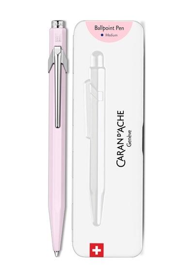 Caran D'ache 849 Special Pastel Collection Tükenmez Kalem Pastel Pink 849.493 Pembe