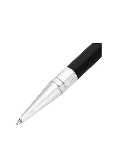 S.t. Dupont Initial Gümüş Tükenmez Kalem 275200 Siyah