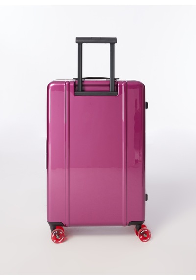 Floyd Mor Unisex Çekçekli Sert Valiz Floyd Check In - Magic Purple