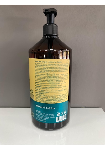 Exellent Argan Şampuanı Hacimsiz - İnce Telli