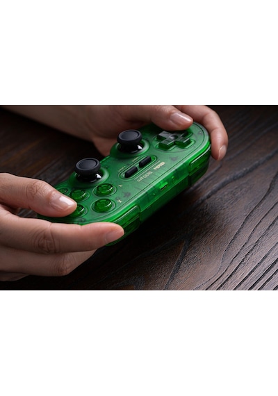 8bitdo Sn30 Pro Bluetooth Kablosuz Hall Effect Oyun Kolu Jade Yeşil- Switch/switch 2,pc,macos,android
