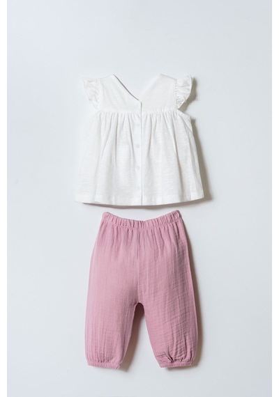 U.S. Polo Assn. U.s. Polo Assn Kız Bebek 2'li Takım Lila-2522