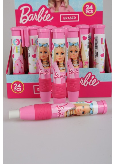 X Dekomus Lisanslı Barbie Basmalı Silgi Tek Adet