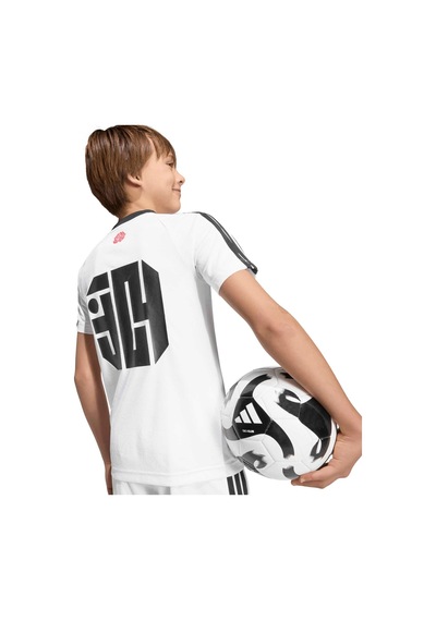 Kd6433-c Adidas Lamine Yamal Hot Tee Y Çocuk Forma Beyaz Kd6433-c Beyaz