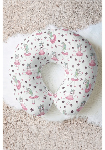 Unicorn Balerin Desenli Pamuklu Boyun Yastığı-pastel Pembe Yıldızlı Çocuk & Yetişkin Seyahat Yastığı Soft Orman Koyu Kahve Unicorn Balerin Desenli Pamuklu Boyun Yastığı-pastel Pembe Yıldızlı Çocuk & Yetişkin Seyahat Yastığı Soft Orman Koyu Kahve