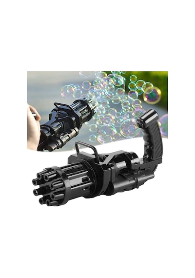 Pilli Köpüklü Oyuncak Köpük Makinesi Tabancası Bubble Machine