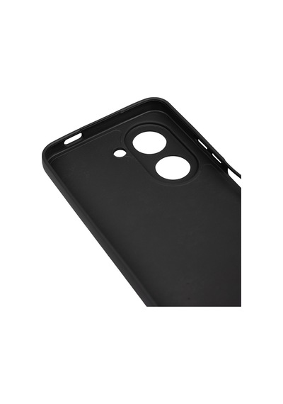 Kilifone - Redmi A5 4g Uyumlu - Kılıf Mat Soft Esnek Biye Silikon - Siyah - T38609 Siyah