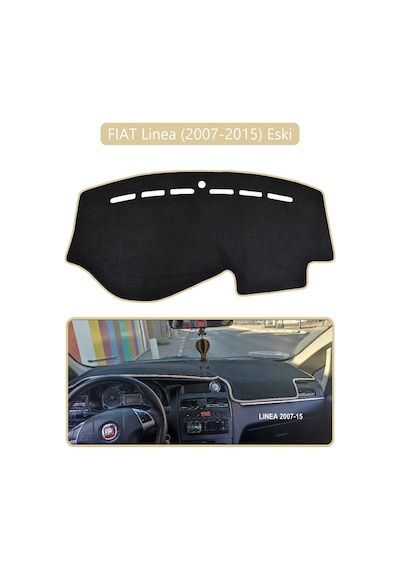 Fıat Linea 2007-2015 Modellerine Uygun Eskitorpido Koruma Halısı Bej Kenar