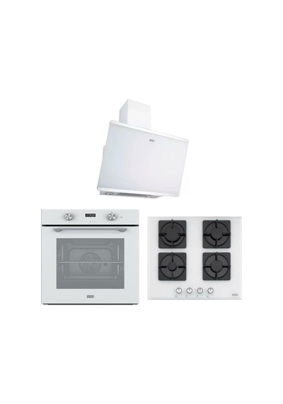 Franke FMA 86 H WH - FHNS 604 4G WH C - FPJ 615 V WH/SS A Maris Beyaz Ankastre Set