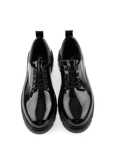 Bambi Siyah Kadın Oxford Ayakkabı K01823060798 Siyah