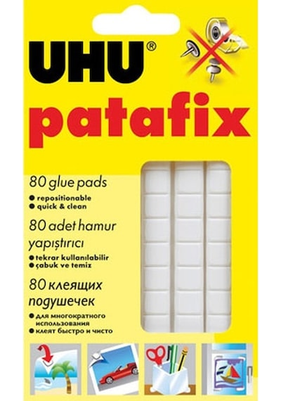 Uhu Patafix Sakız Yapıştırıcı 80 Adet N11.4950 Uhu Patafix Sakız Yapıştırıcı 80 Adet N11.4950