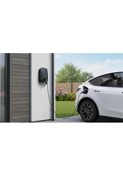 Wat Mobilite / Wat Home 22kw Güç 5mt. Dahili Kablo & Ip55, Ik10- Koruma Seviyeli Elektrikli Araç Şarj Cihazı