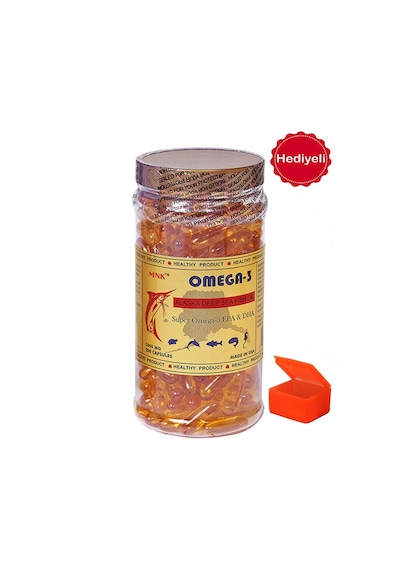 Mnk Omega 3 Balık Yağı 200 Softgel Alaska Deep Sea Fish Oil