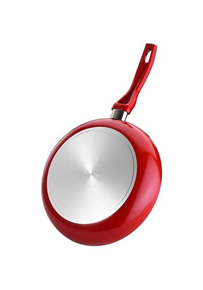 Papilla Redio Maxi Kırmızı Teflon Tava 28 CM