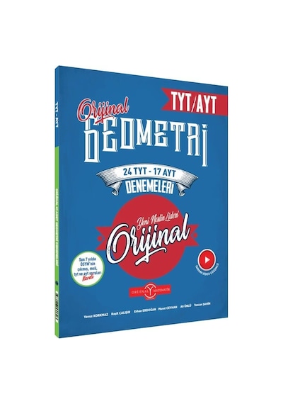 Orijinal Yayınları Tyt Ayt Geometri 24 Tyt 17 Ayt Deneme