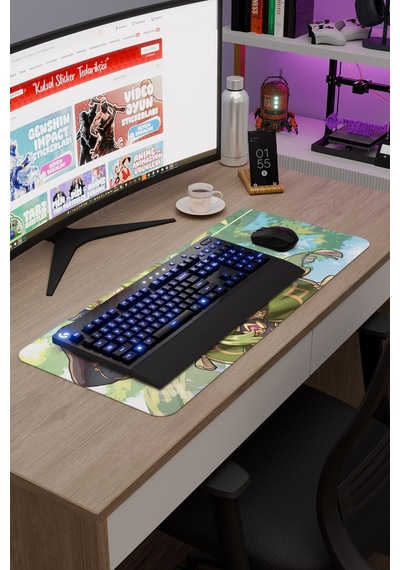 Collei Genshin Impact Anime Gacha V1 - 70x30 Xl Gaming Mouse Pad Fare Altlığı