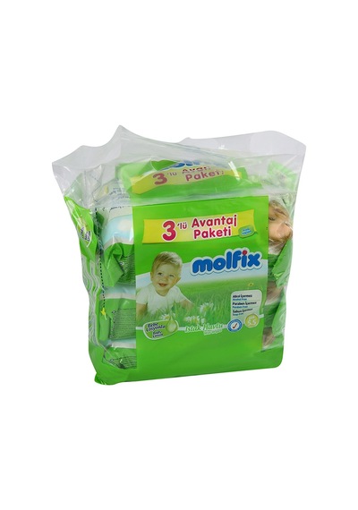 Molfix Bebe Losyonlu Islak Havlu 3'Lü Avantaj Paket 180'Li