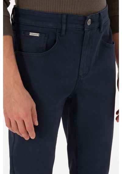 U.S. Polo Assn. Erkek Koyu Mavi Slim Fit Jean Pantolon 50314393-DN0023