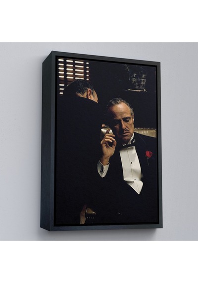 Ahşap Çerçeveli Godfather Film Tablo-7674