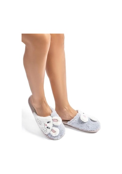 Twigy Vipul Çocuk Ev Terliği Gri 30/35 CC0131 Gri