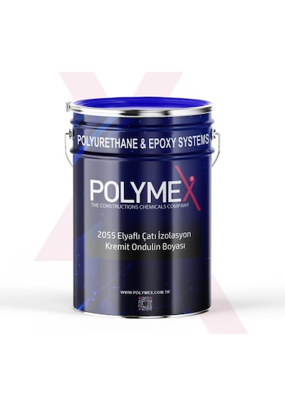 Polymex P-2055 Elyaflı Çatı İzolasyon Kiremit Ondülin Boyası