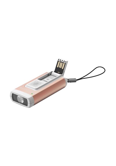 Led Lenser K6R Anahtarlık El Feneri Güvenlik S Krem - Pembe