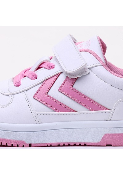 Hummel Oil Mono Çocuk Beyaz - Pembe Sneaker Çok Renkli