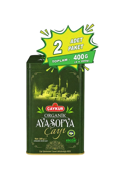Organik Ayasofya Çayı 200 Gr. İkili Paket