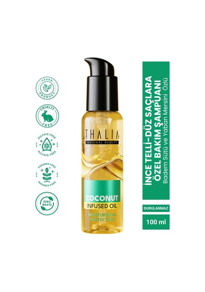 Thalıa Saç Bakım Yağı Coconut 100 Ml