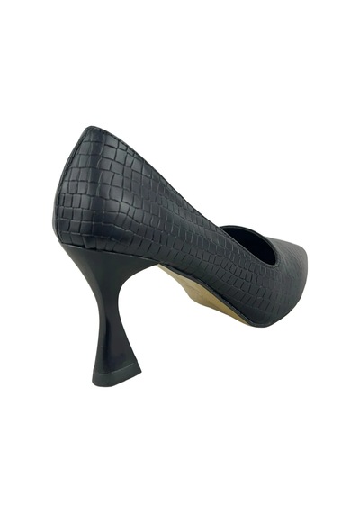 Matzeliger Mzg1174 Siyah Kadın Kalem Topuklu Stiletto