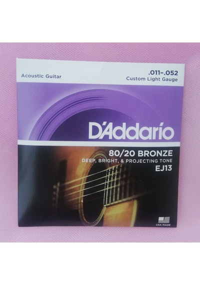 Akustik gitar teli EJ13 CUSTOM LIGHT GAUGE